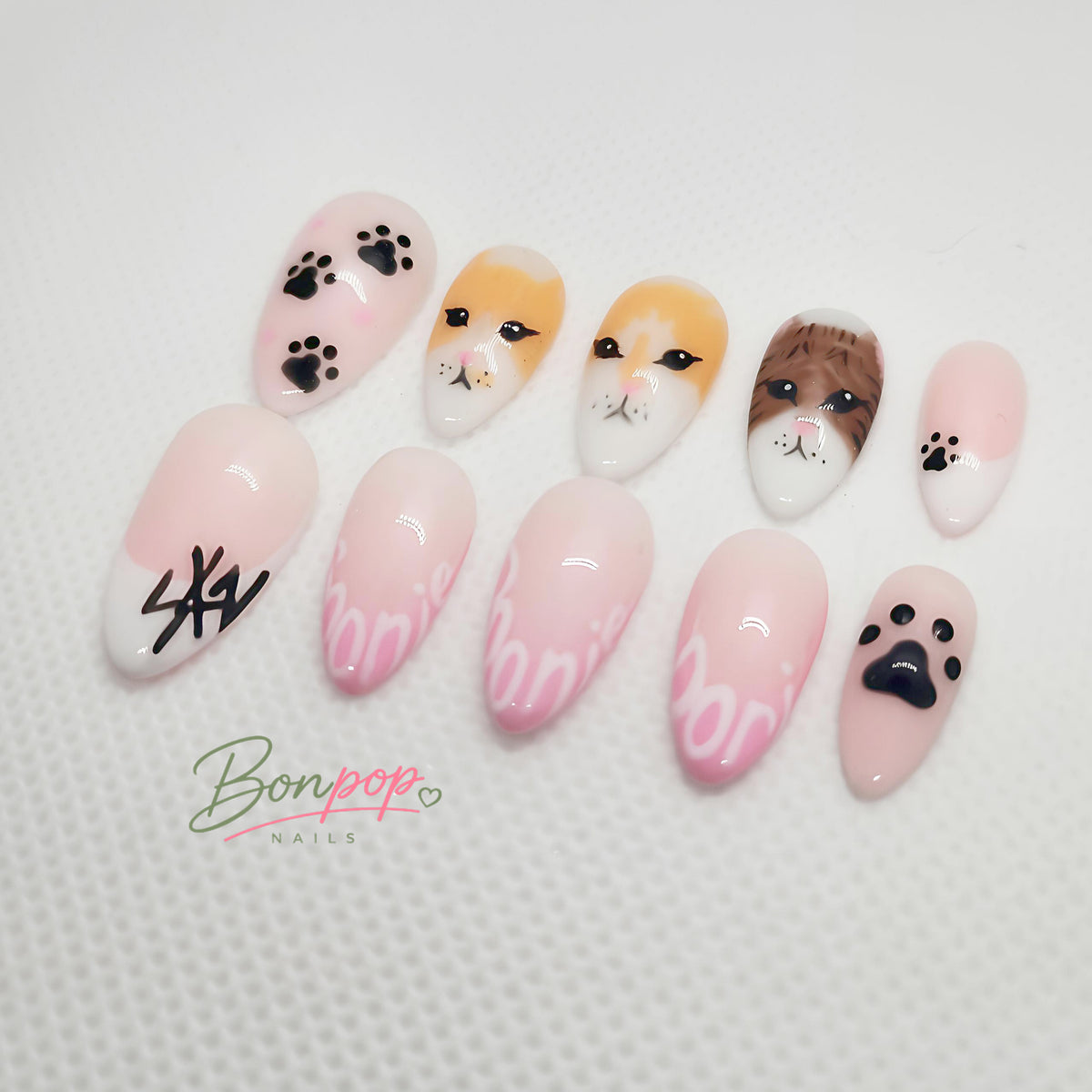 Stray Kids "Lee Know: Soondoongdori" Inspired Press-On Nails