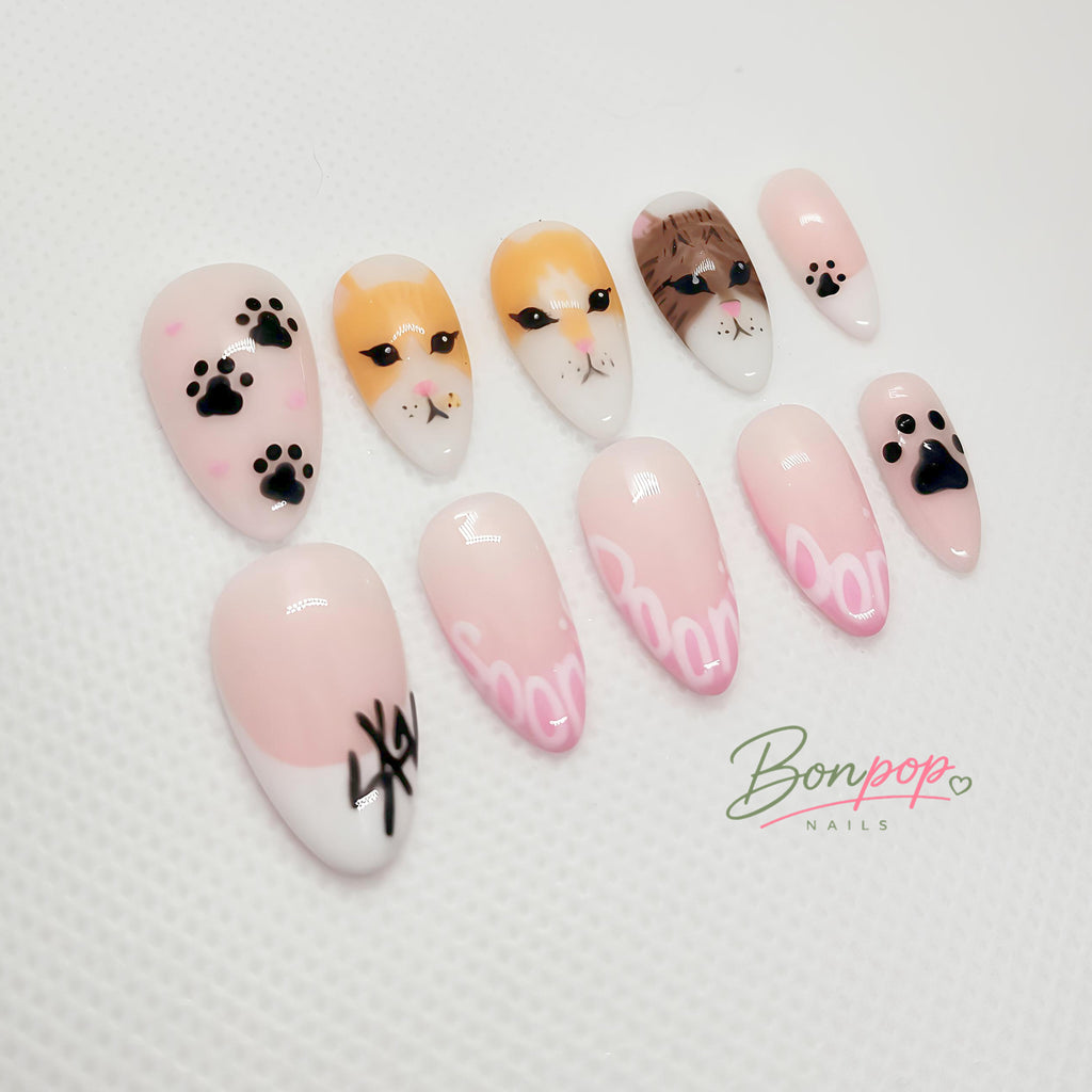 Stray Kids "Lee Know: Soondoongdori" Inspired Press-On Nails