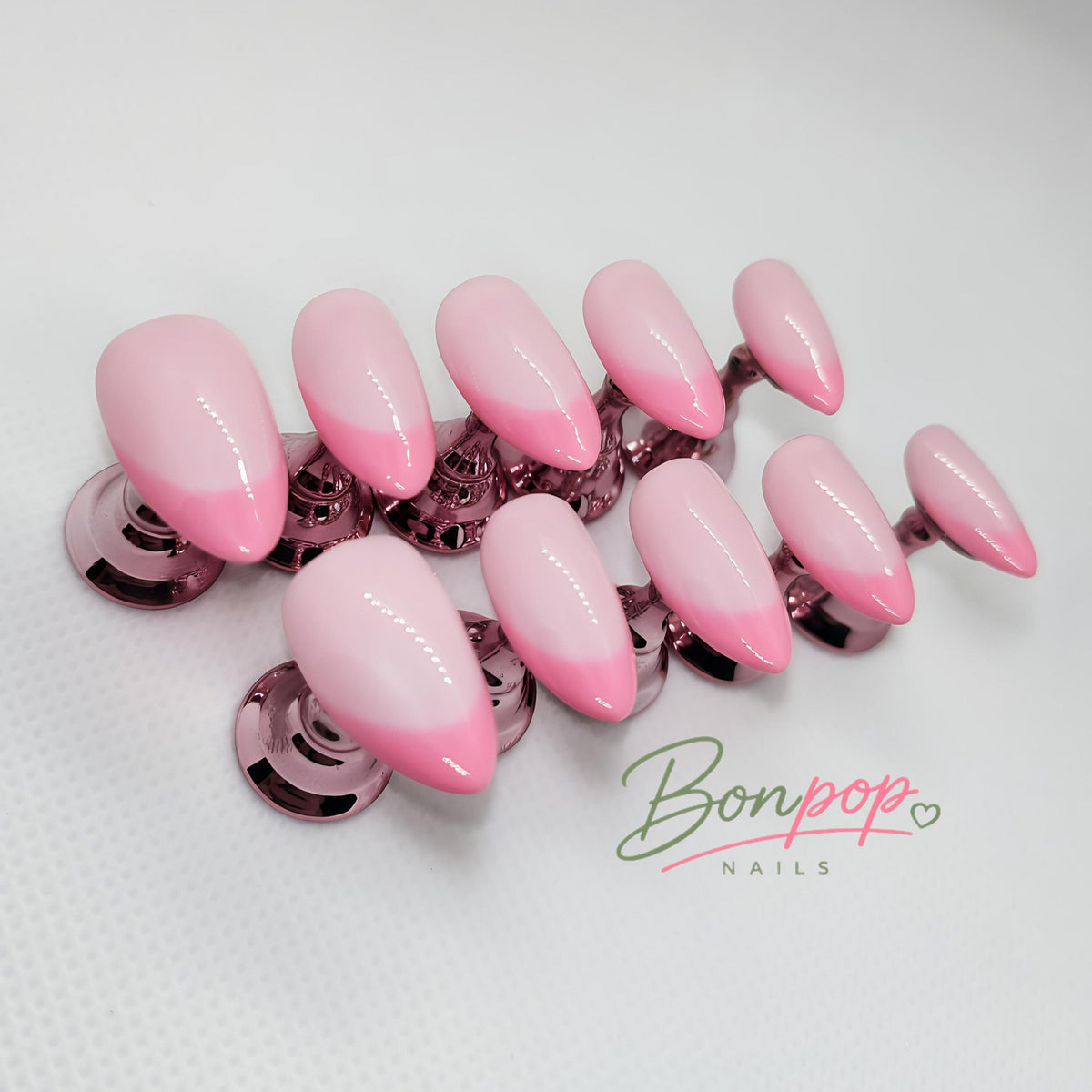 BONPOP Frenchy Pink Nails