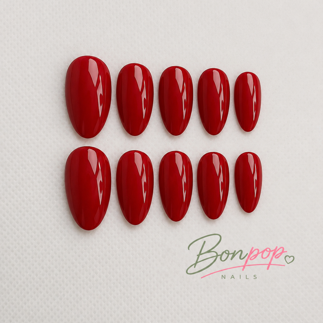BONPOP Solid Color Nails