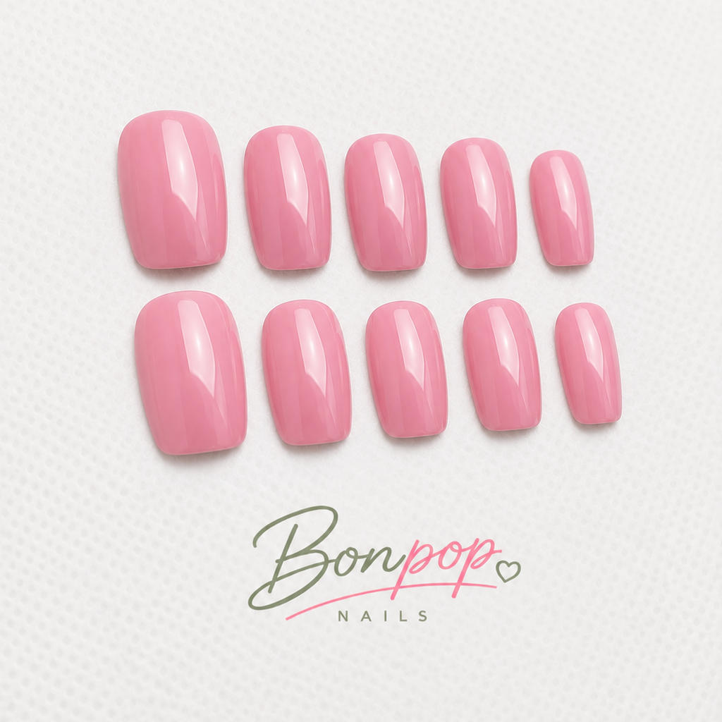 BONPOP Solid Color Nails