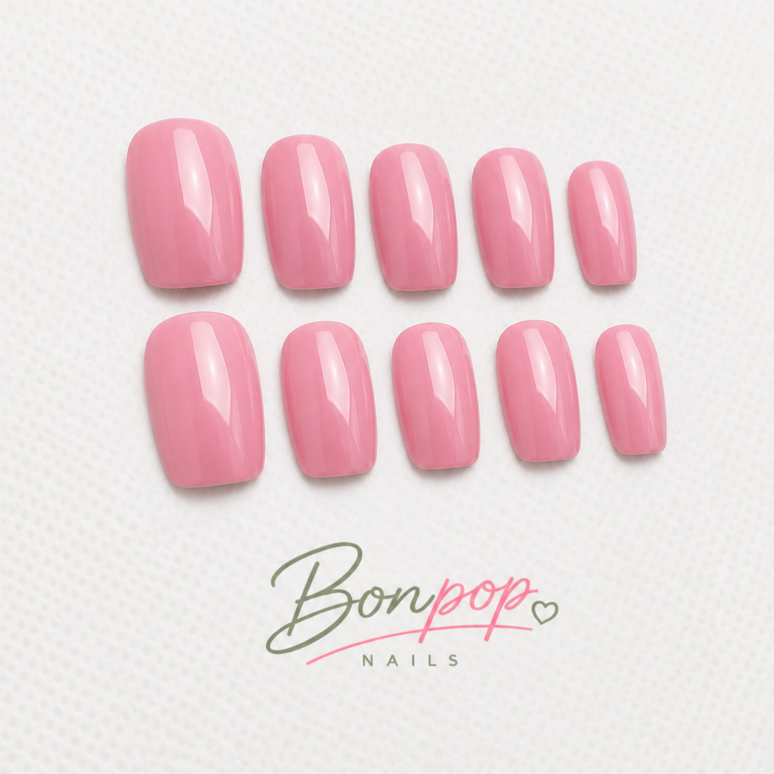 BONPOP Solid Color Nails
