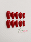 BONPOP's Handcrafted Solid Color Press-On Nails | Durable and Reusable
