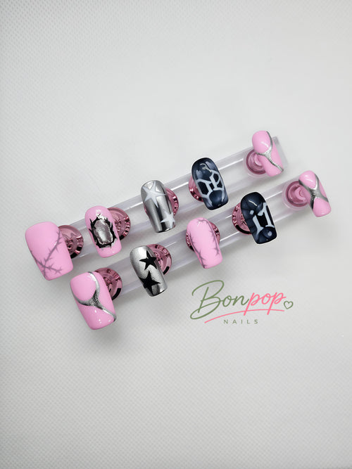 BONPOP Custom Press-On Nails — Design Your Dream Set | Handmade Reusable